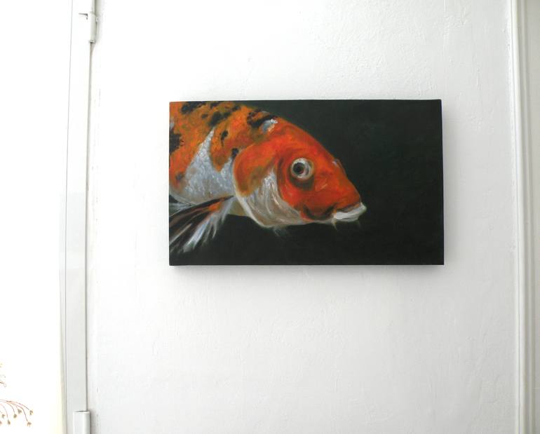 Original Portraiture Fish Painting by Valeria Pesce