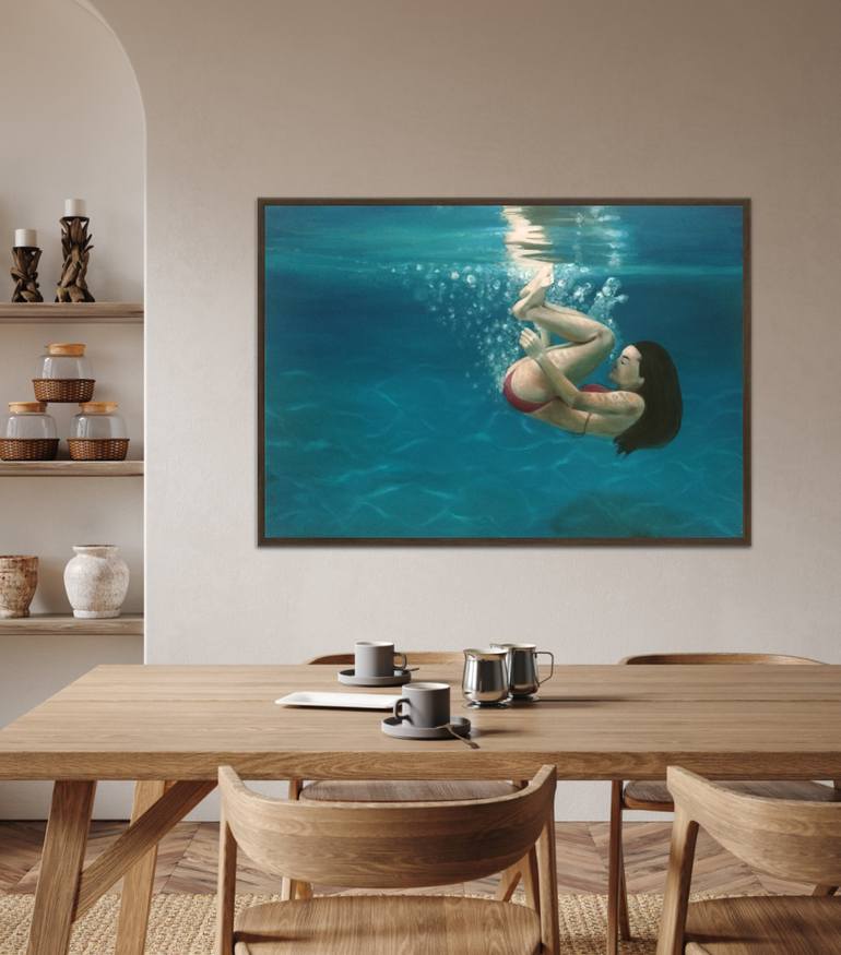 Original Figurative Women Painting by Valeria Pesce