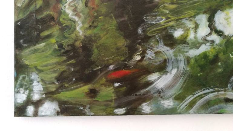 Original Impressionism Water Painting by Valeria Pesce