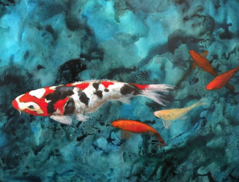 Original Figurative Animal Painting by Valeria Pesce