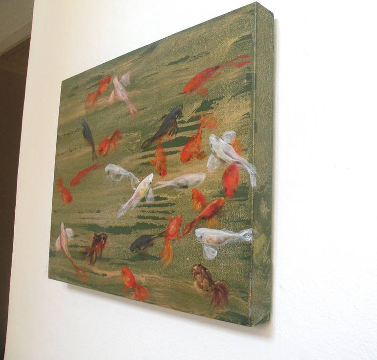 Original Modern Fish Painting by Valeria Pesce