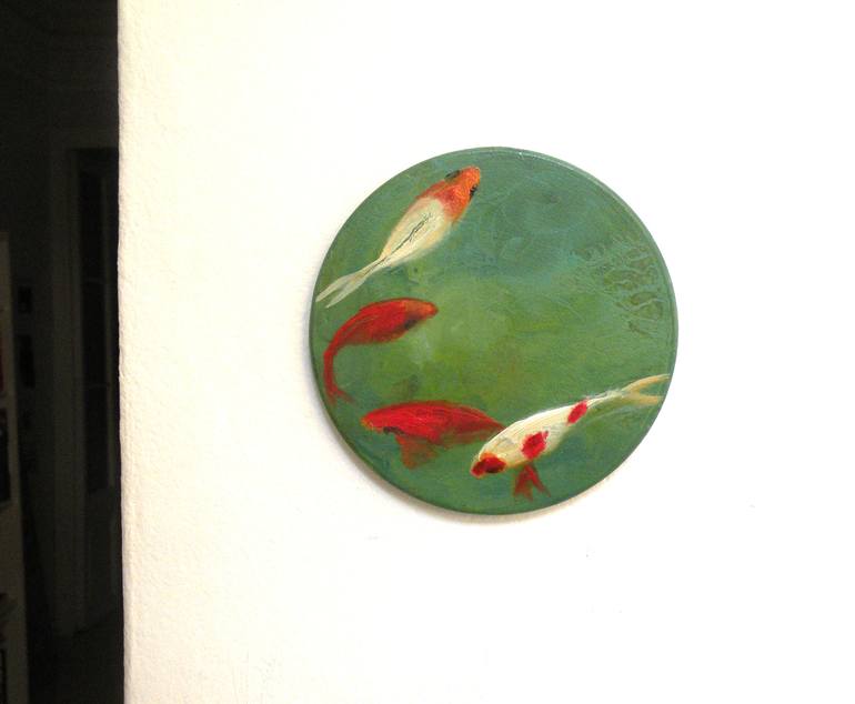 Original Fine Art Fish Painting by Valeria Pesce