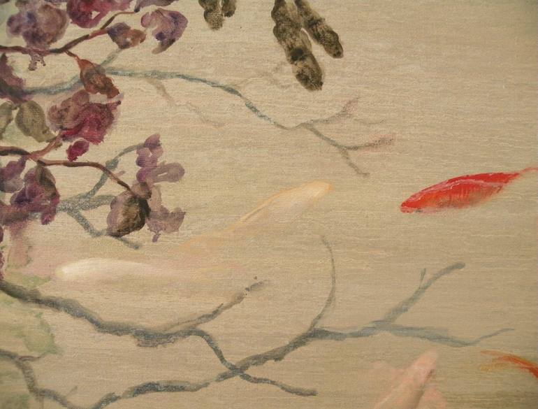 Original Fine Art Fish Painting by Valeria Pesce