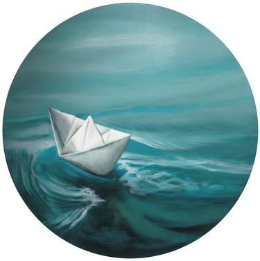 Original Boat Paintings by Valeria Pesce