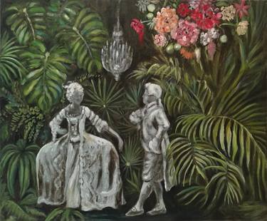 Original Garden Paintings by Valeria Pesce