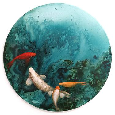 Print of Fine Art Fish Paintings by Valeria Pesce