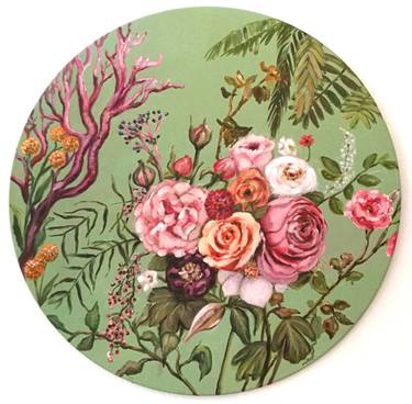 Original Fine Art Floral Paintings by Valeria Pesce