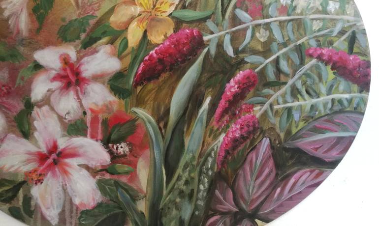 Original Fine Art Floral Painting by Valeria Pesce