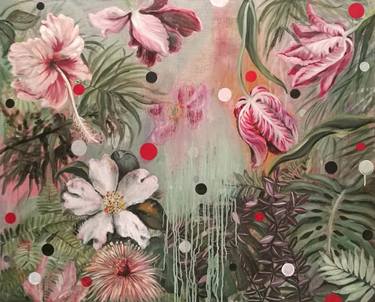 Original Floral Paintings by Valeria Pesce