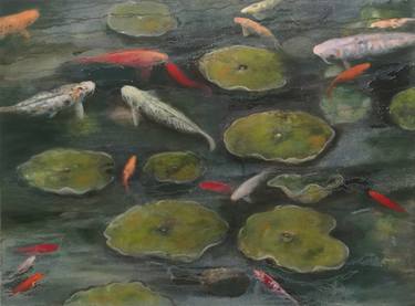 Original Fine Art Fish Paintings by Valeria Pesce