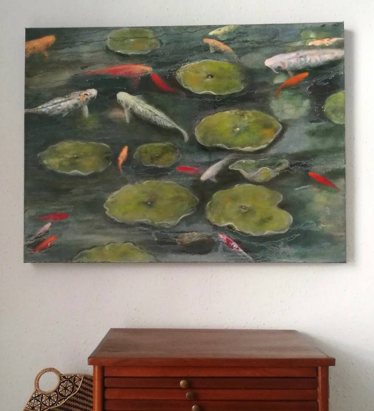 Original Fish Painting by Valeria Pesce