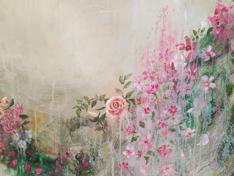 Original Floral Painting by Valeria Pesce