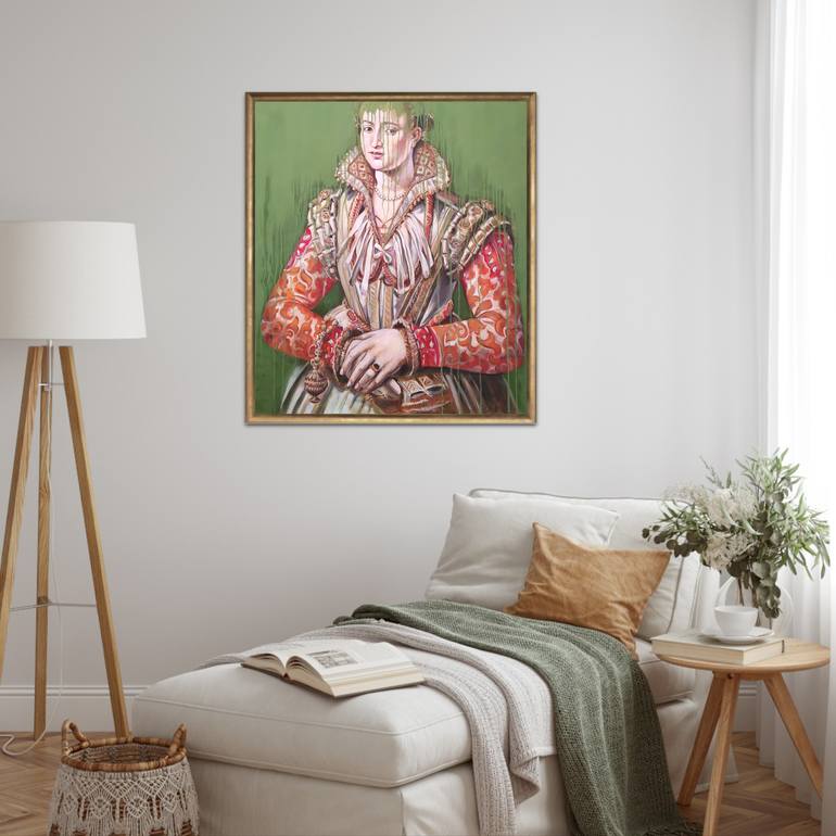 Original Figurative People Painting by Valeria Pesce