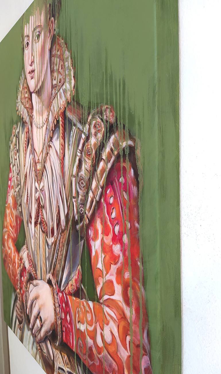 Original Figurative People Painting by Valeria Pesce