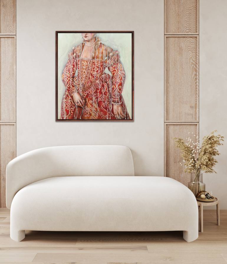 Original Figurative People Painting by Valeria Pesce