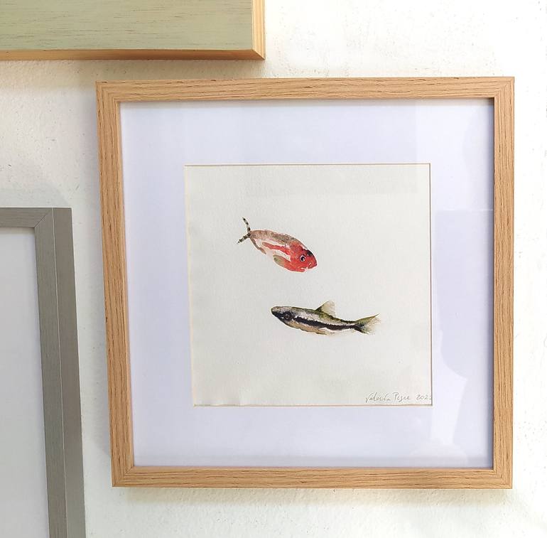 Original Fish Painting by Valeria Pesce