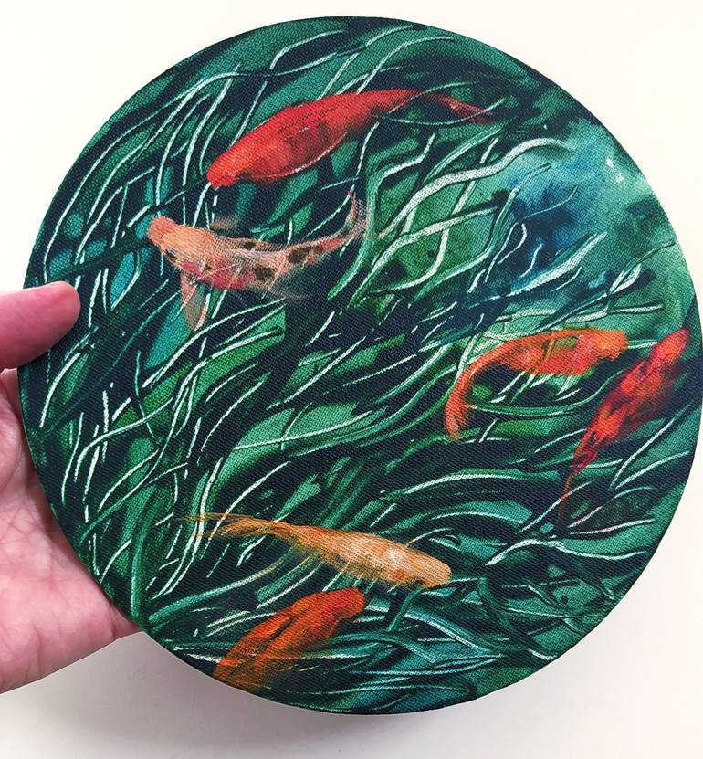 Original Fish Painting by Valeria Pesce