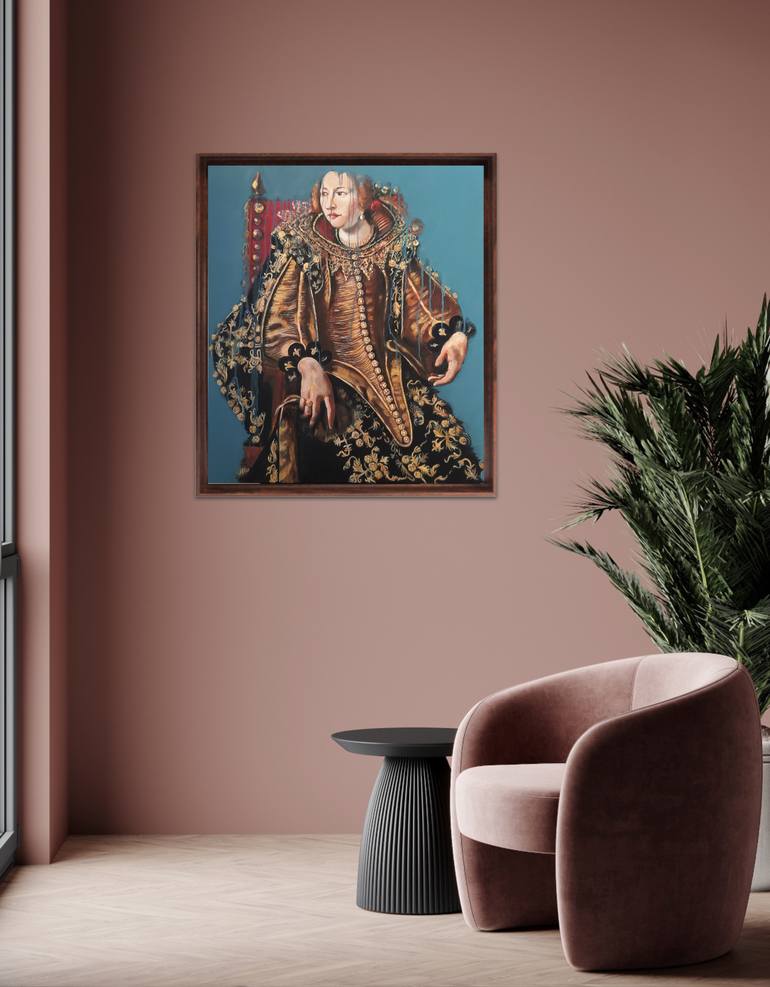 Original Figurative People Painting by Valeria Pesce