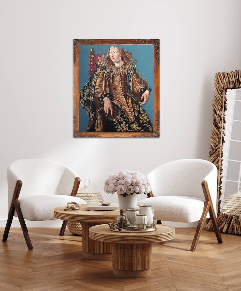 Original Figurative People Painting by Valeria Pesce