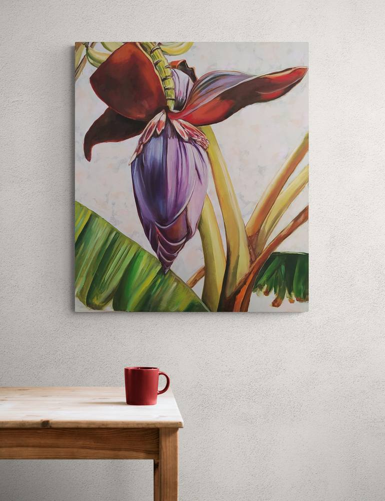 Original Contemporary Botanic Painting by Valeria Pesce