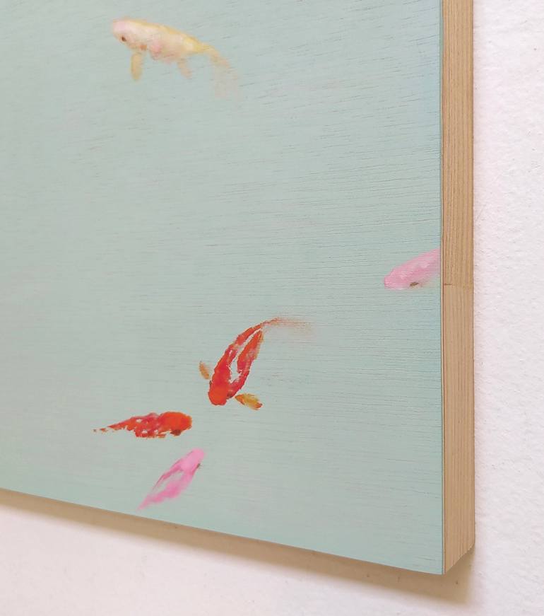 Original Fine Art Fish Painting by Valeria Pesce