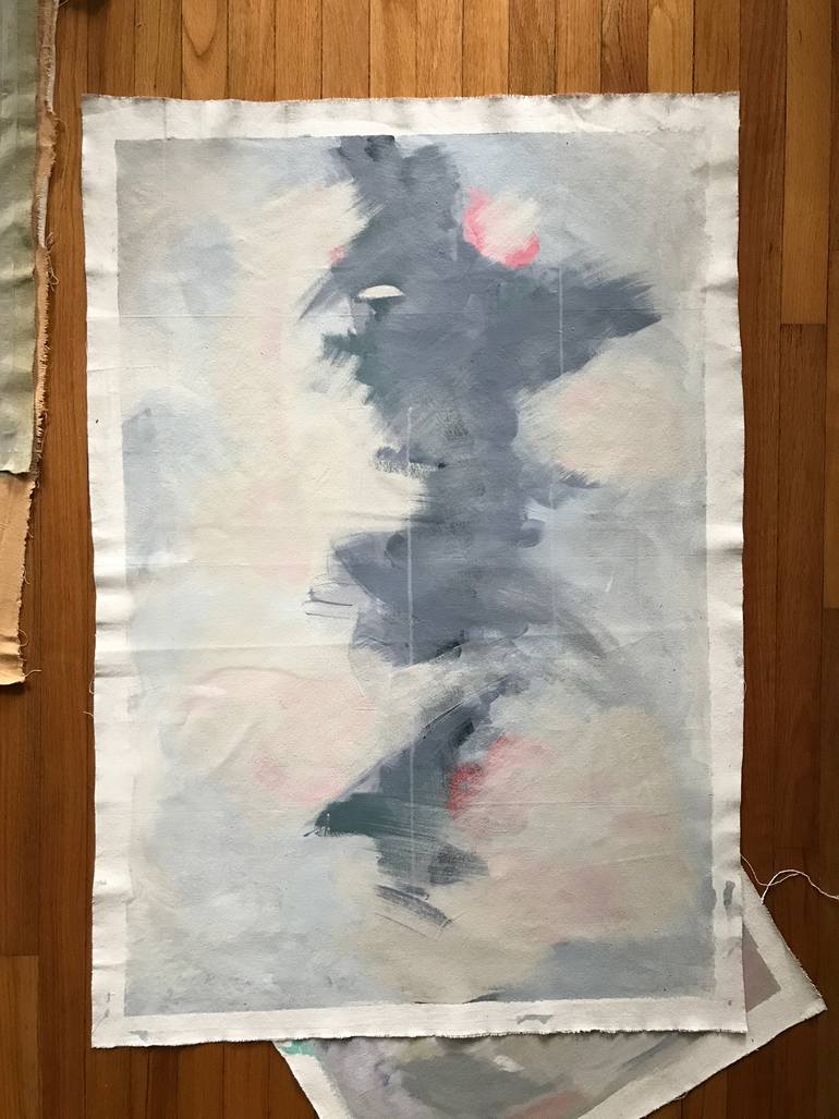 Original Abstract Expressionism Abstract Painting by Andrea Mar