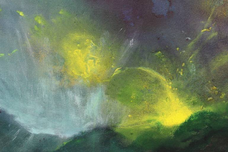Original Abstract Expressionism Abstract Painting by Frank Selen