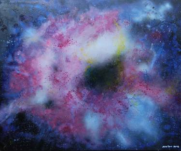 Print of Abstract Outer Space Paintings by Frank Selen