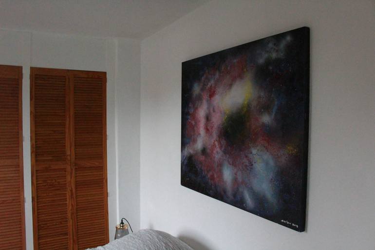 Original Outer Space Painting by Frank Selen