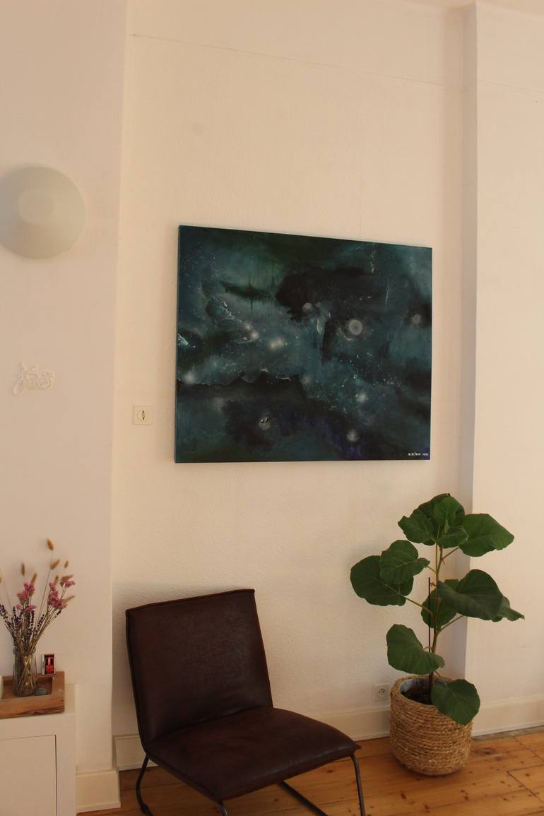 Original Abstract Painting by Frank Selen