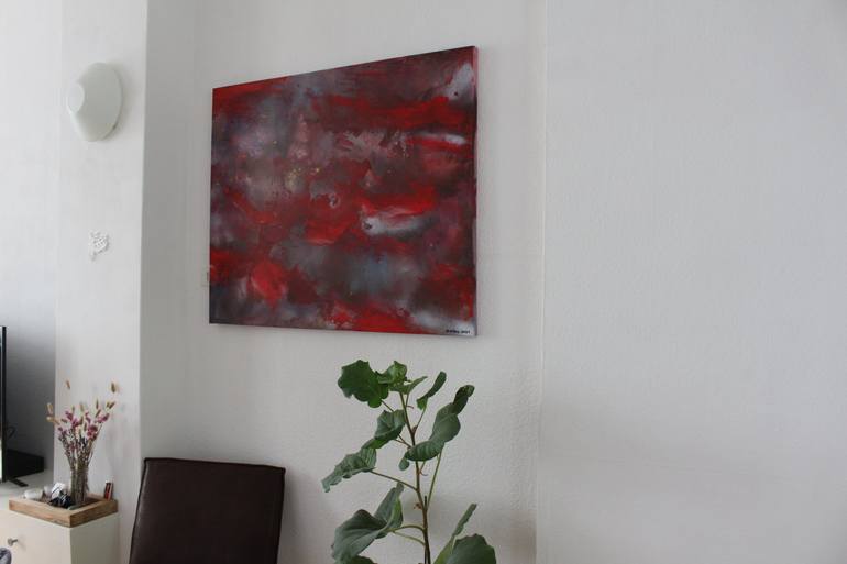 Original Abstract Painting by Frank Selen
