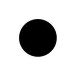 Black dot #04 - Homage to the Circle by Alessandro Nesci
