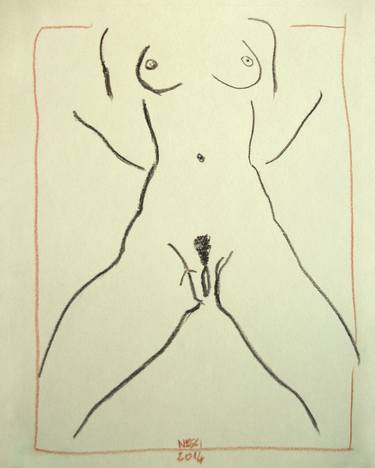 Print of Expressionism Love Drawings by Alessandro Nesci