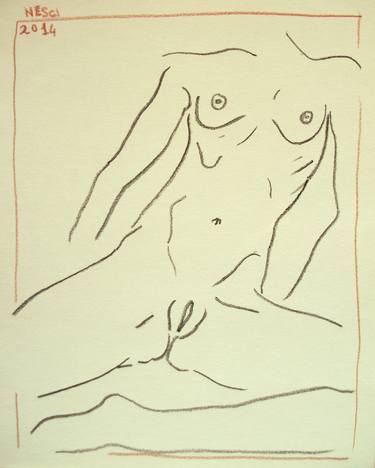 Print of Expressionism Love Drawings by Alessandro Nesci