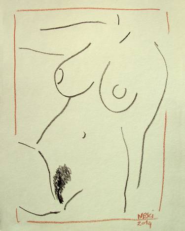 Print of Expressionism Body Drawings by Alessandro Nesci