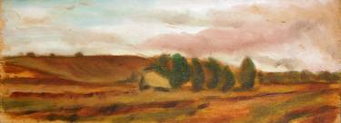 Original Impressionism Rural life Paintings by Alessandro Nesci