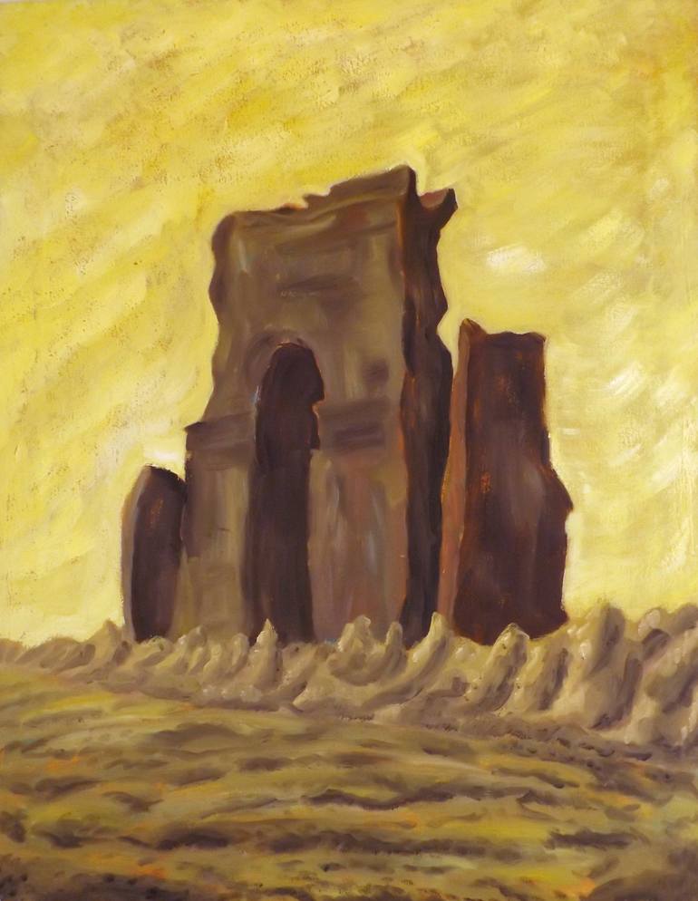 Print of Expressionism Architecture Paintings by Alessandro Nesci