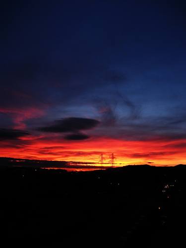 Italian Sunshine - Urban sunrise, winter, inspired by Turner - The Roman landscape, Rome, Italy, photography thumb