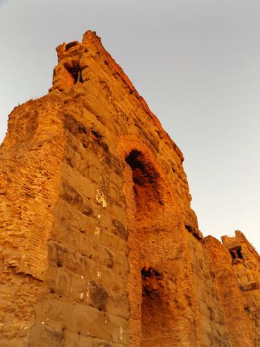 Photography architecture, Italian Sunshine - Double arc - The Roman landscape, Rome, Italy, photography thumb