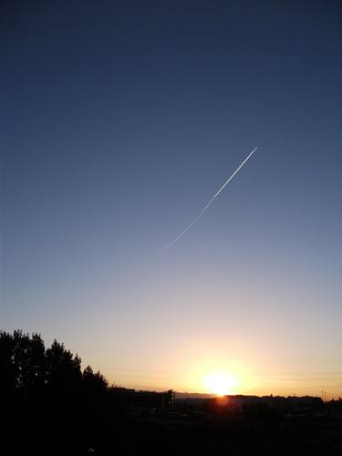 Photography, landscape, airplane - The dawn air flight - Photography, Italy, Italian photography thumb