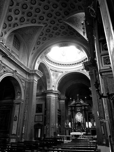 Architecture, church - Italian beauty, photography black and white - Limited Edition of 50 thumb