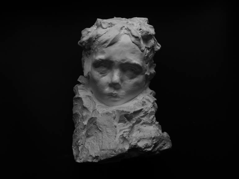 Original Figurative Children Sculpture by Angelo Massimo Nostro