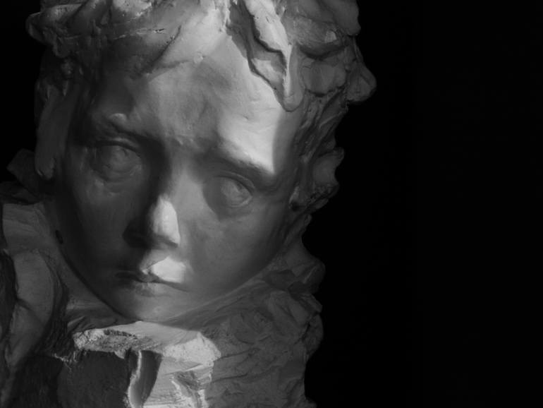 Original Figurative Children Sculpture by Angelo Massimo Nostro