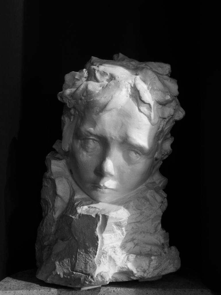 Original Figurative Children Sculpture by Angelo Massimo Nostro