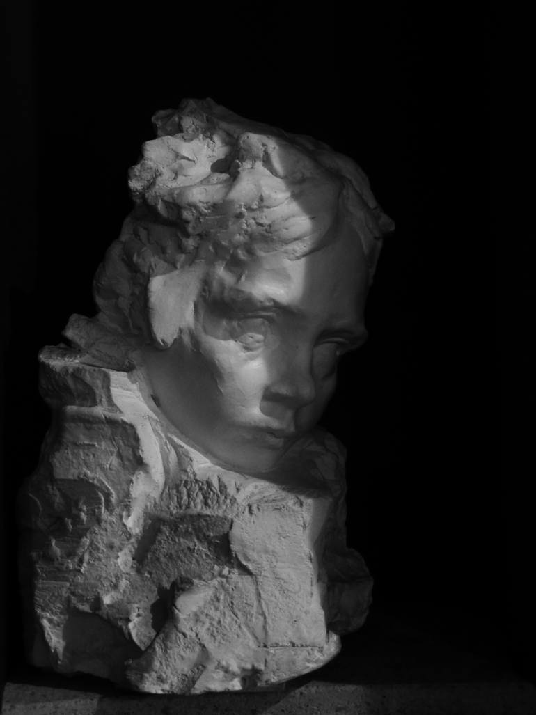 Original Figurative Children Sculpture by Angelo Massimo Nostro