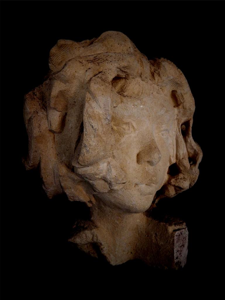Original Figurative People Sculpture by Angelo Massimo Nostro