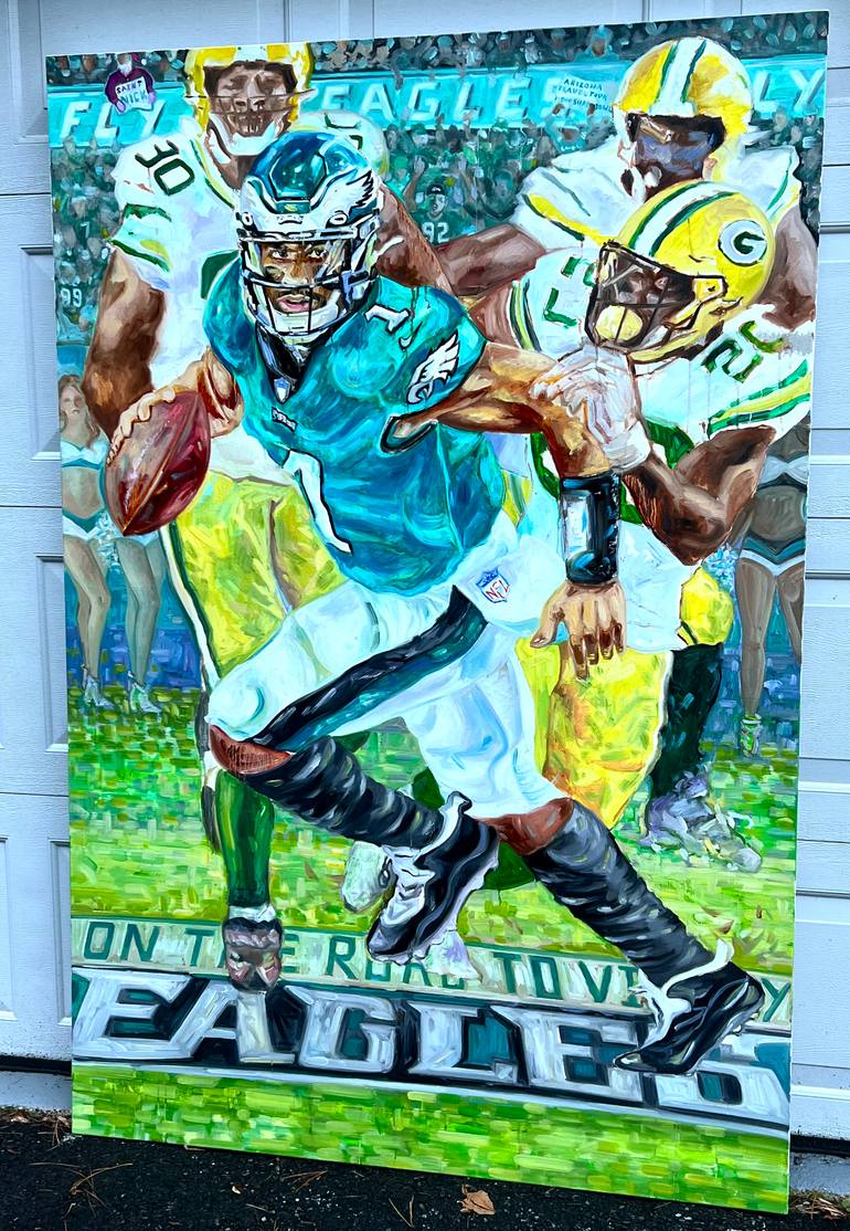 Original Contemporary Sports Painting by Perry Milou
