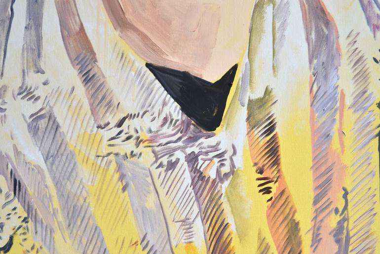 Original Figurative Fashion Painting by Agnes Lörincz