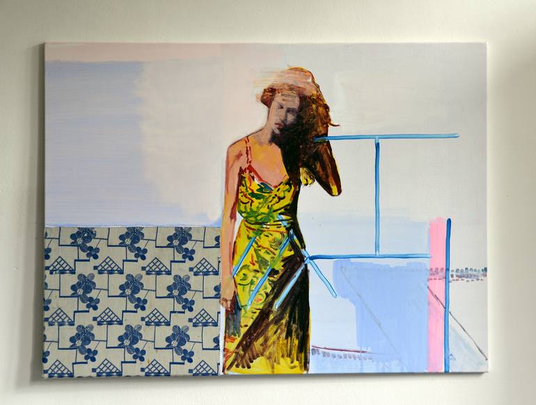 Original Fashion Painting by Agnes Lörincz