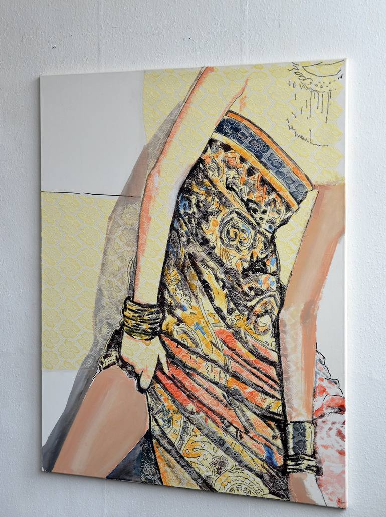 Original Fashion Painting by Agnes Lörincz